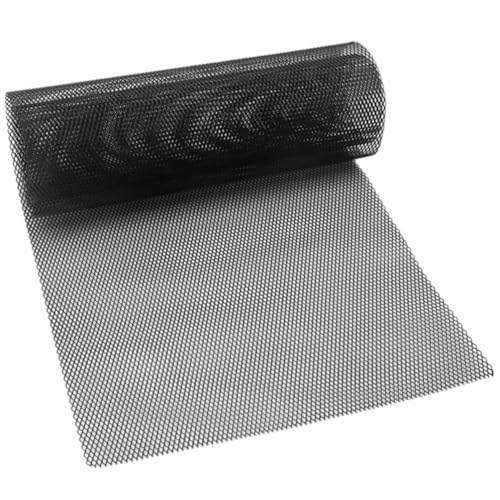 Malla negra para rejilla de coche flexible que se adapta a cualquier frontal