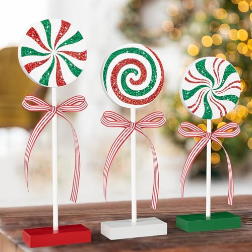 3-Pieces-Christmas-Table-Decorations-Wood-Candy-Set-Red-and-Green-Christmas-Tiered-Tray-DecorRustic-Christmas-Candy-Table-Decorations-for-Home-Tables-Red-and-Green 3 Pieces Christmas Table Decorations Wood Candy Set Red and Green Christmas Tiered Tray DecorRustic Christmas Candy Table Decorations for Home Tables Red and Green