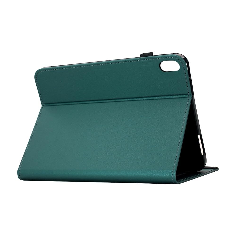 Generic etui kompatybilne z Samsung Galaxy Tab A9 8,7 SM-X110 X115 X117 (kolor: brązowy) Smart Leather Flip Stand Case Plain Back Cover