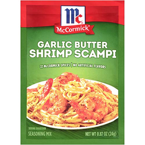 McCormick Garlic Butter Shrimp Scampi Seasoning Mix, 0.87 oz (Pac...