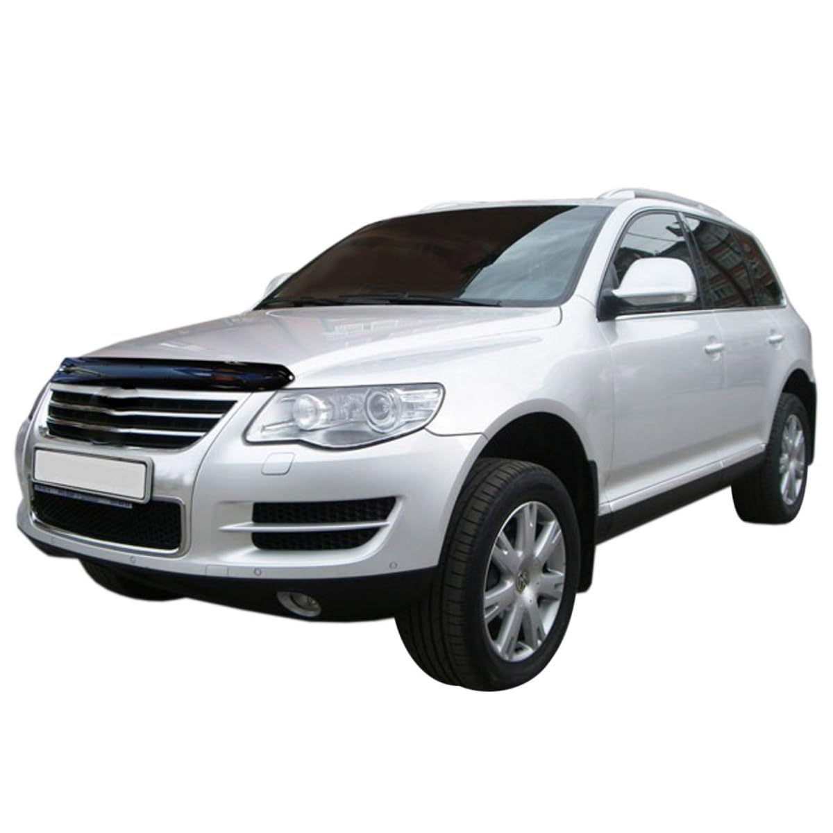 SCOUTT Bra de Capot Déflecteur de Protection pour Volkswagen Touareg 2007-2009, Aérodynamique, Assemblage Facile, Aucun Perçage Requis