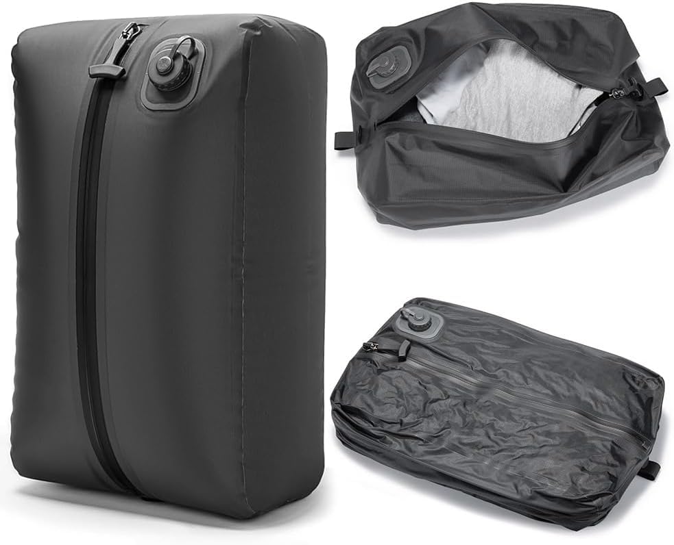 Image of TANGCORLE Travel Backpack, 40L Carry On Laptop Backpack Collection | Choose standard or vacuum storage bag set styles for organized travel