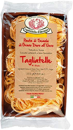 Rustichella d'Abruzzo - Tagliatelle al Huevo 250gr - Caja de 12 uds