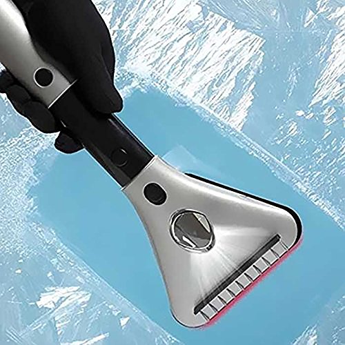 Two Elephants Heated Ice Scraper With Built-In Wide-Beam Led Light #TOP1