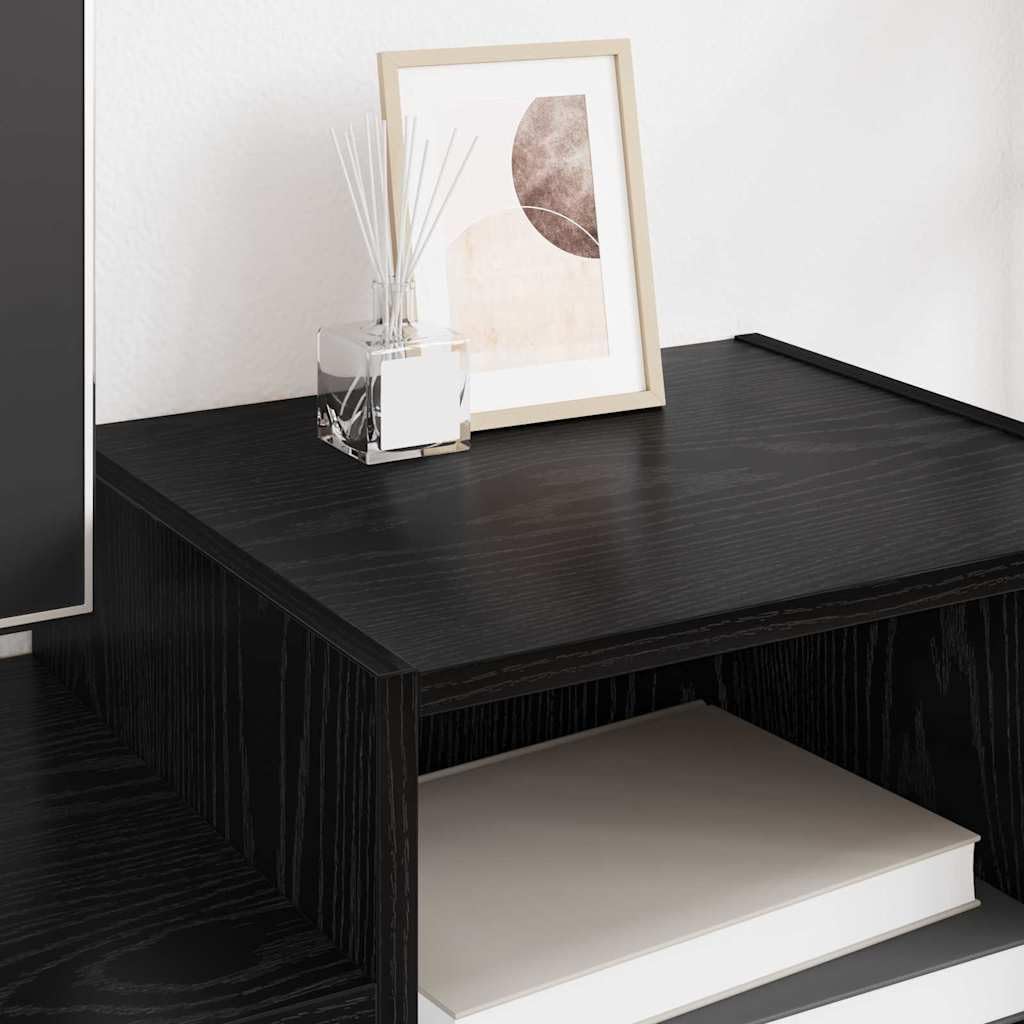 Mobile basso per TV, effetto rovere, 160 x 35 x 55 cm, in legno