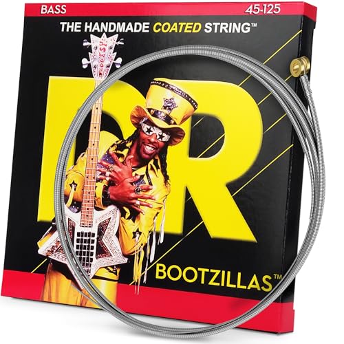 Cordes basse DR Strings Bootzillas 5 cordes contre l'oxydation