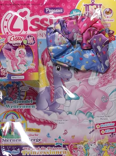 Preisvergleich Produktbild Lissy PONY Magazin 2 / 2024 "Extra: Melanie mit Gondel + Stoff-Haargummi"