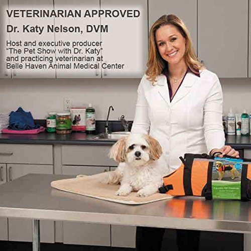 Guardian Gear DOG LIFE JACKET Aquatic Pet Preserver Water Safety Vests for Dogs Swim Vest(xLarge Safety Color - Orange)