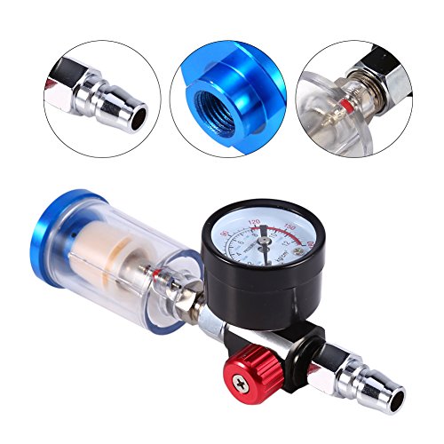 Czas działania miernik powietrza opony broni + pułapki filtr regulator suwak wodny