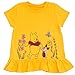 Disney Piglet Winnie the Pooh Infant Baby Girls T-Shirt and Leggings Outfit Set Floral Yellow/Pink 18 Months