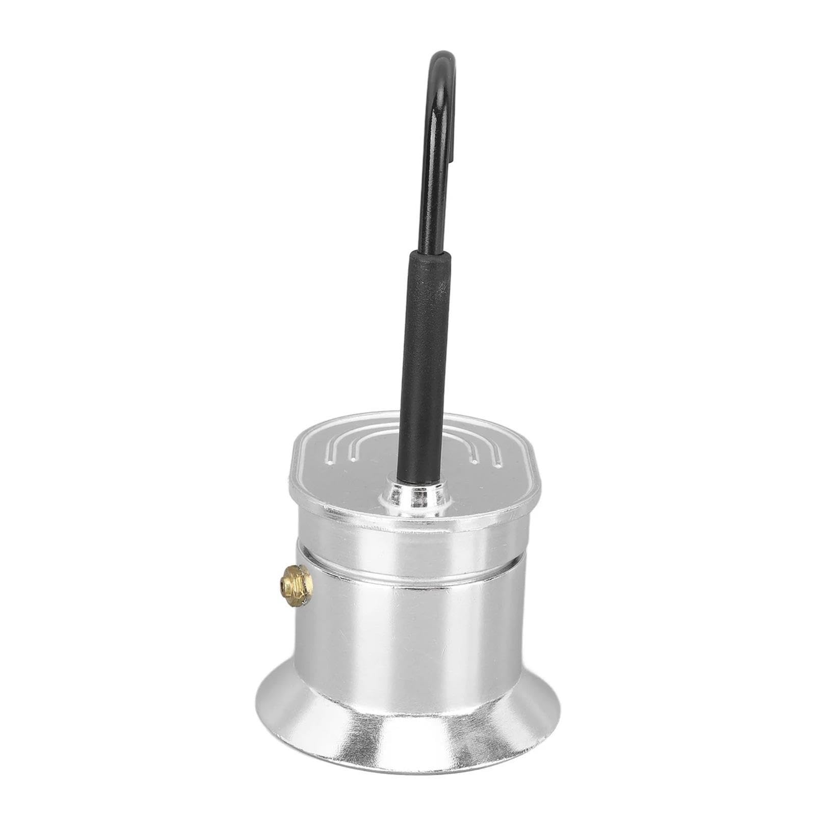 Generico Moka 50ml Tubo Singolo Caffettiera Espresso Alluminio da Viaggio
