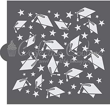 Graduation Day Cookie Stencil Bundle 3-Pack | Grad Party Stencils for Cookies, Cupcakes, Cards, Paper, Fabric | Celebration for Class of 2026