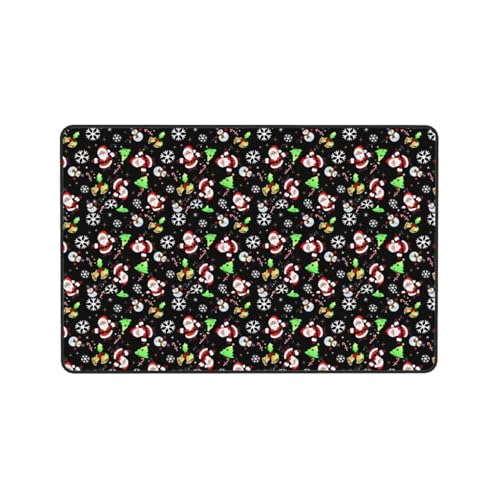 Tapis de sol flanelle Merry Christmas anti humidité doux - 8