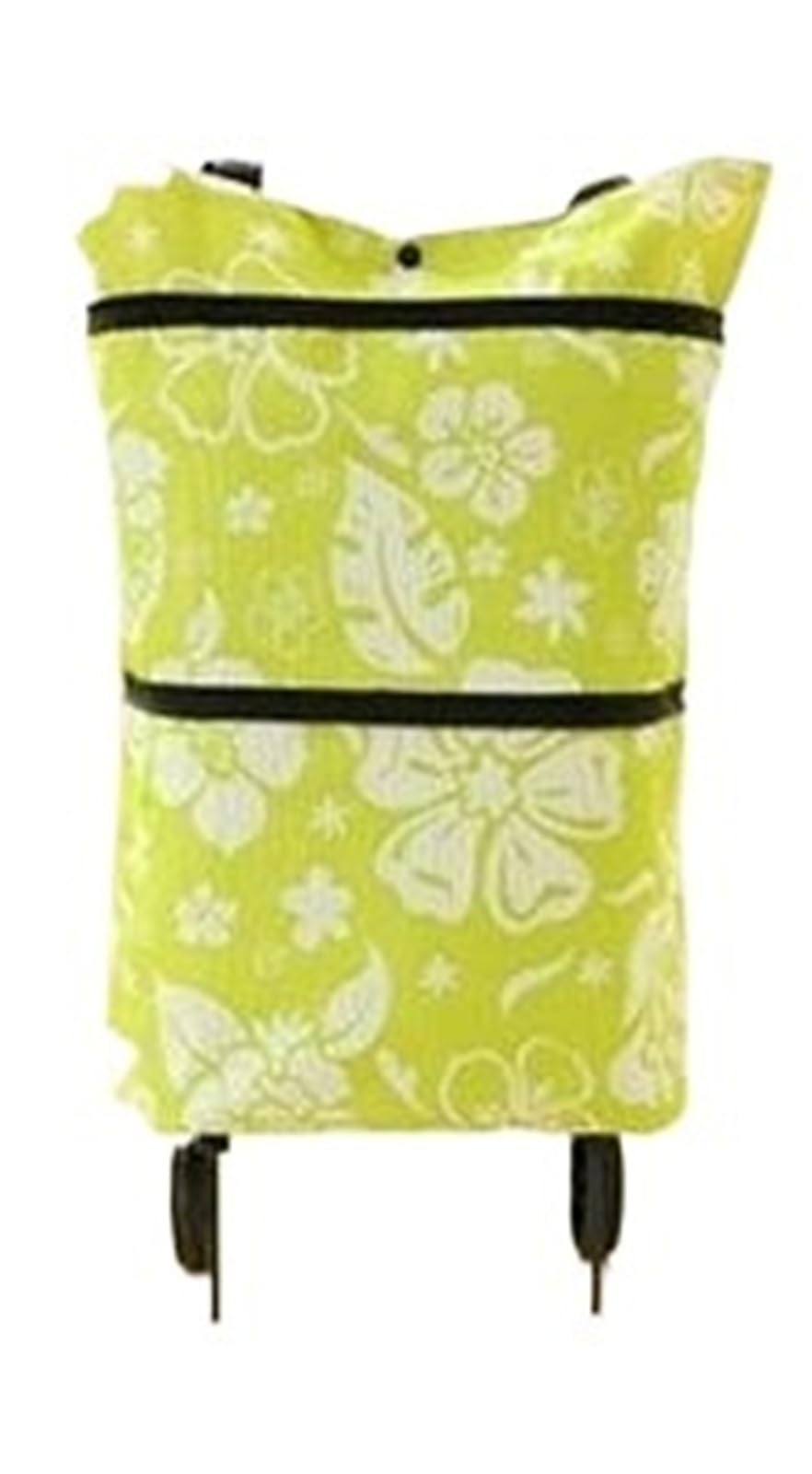 Foldable Shopping Bag with Wheels Foldable Bag Reusable Shopping Trolley Bags On Wheels Cart(Color-6)