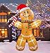 PARAYOYO 6 Ft Christmas Inflatable 7 Gift Box Lantern Decorations for Indoors Outdoors Yard Garden