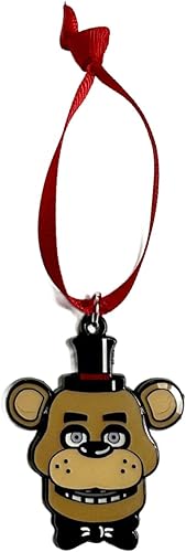Miniatura 1 de Fandom Emporium Five Night Freddy Adorno de regalo para árbol de Navidad, vacaciones de invierno, fandom para adolescentes y adultos, colgante
