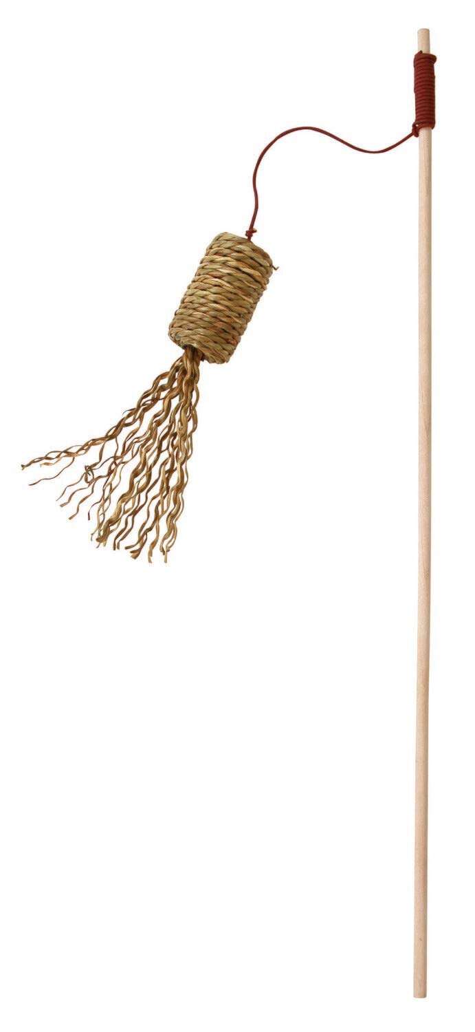 Kerbl Marron Fishing Rod For Cats Zylinder Nature (X1)