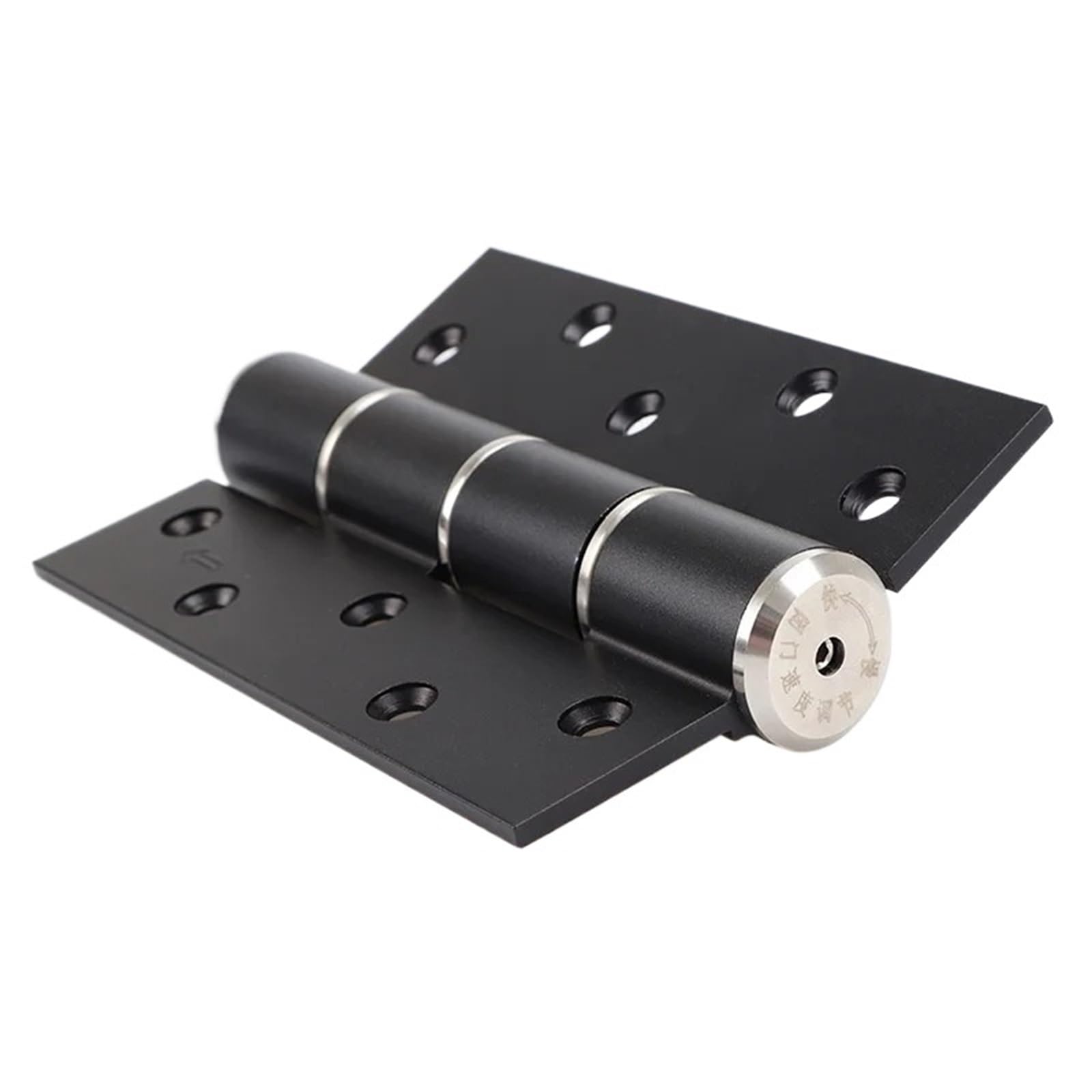 1PCS Invisible Door Hinge Damping Door Spring Hinge(Black)