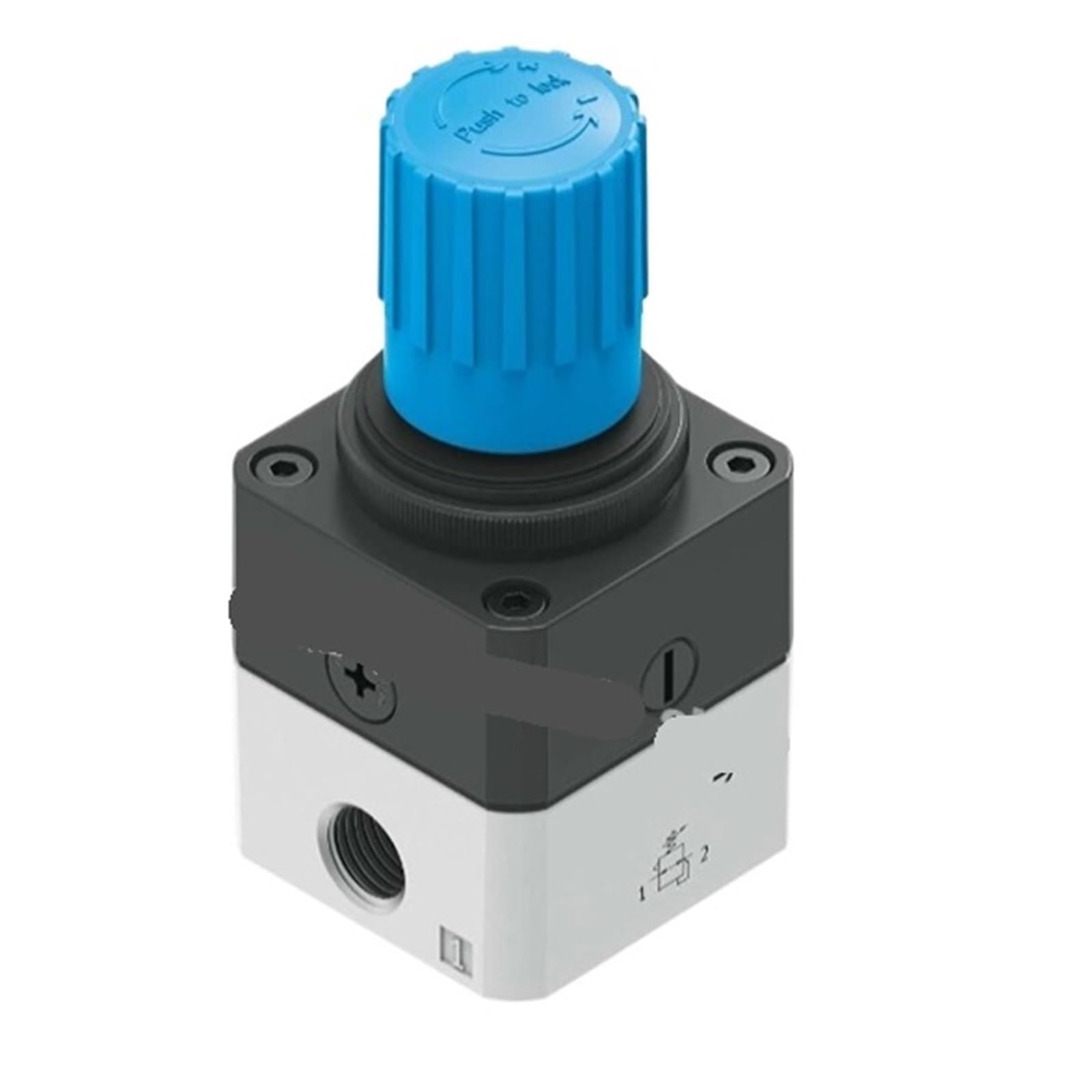 Régulateur de pression LRP à double filetage 1/4 et 1/8 pour un débit d'air constant