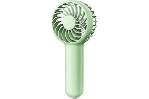 Gaiatop Mini Portable Handheld Fan, 3 Speeds Rechargeable Battery Powered Cute Design...