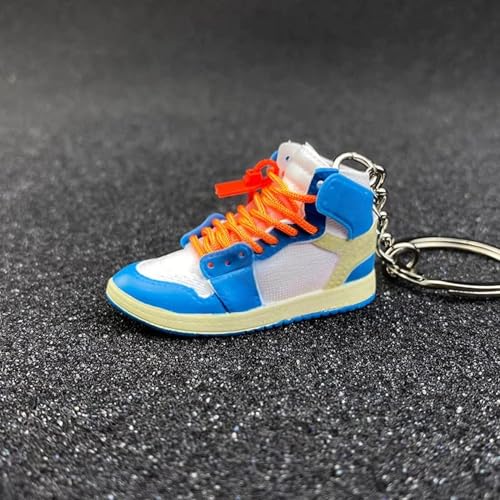 Image of CLA6 3D Sneaker Keychain | Miniature Shoe Keyring | Handcrafted And Hand-painted | Diverse Collection | Unisex