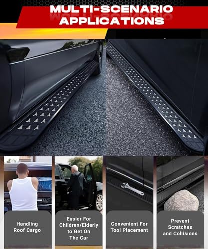 Estribos para Buick Enclave 2018-2024 Negro 2 Piezas miniatura 3