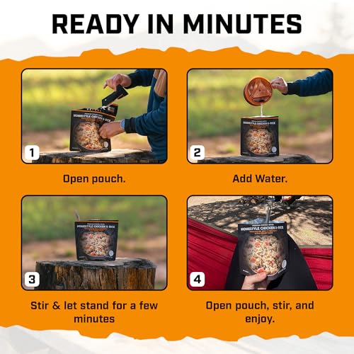 Peak Refuel Homestyle Chicken and Rice Freeze-Dried Camping Meal - Image 5