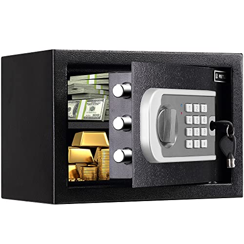 Home Safe Fireproof Waterproof,Fireproof Safe with Digital Keypad,Security Small Safe Box for Documents Money Gun and Other Personal Items(0.8 Cuft Black) Home Safe Fireproof Waterproof,Fireproof Safe with Digital Keypad,Security Small Safe Box for Documents Money Gun and Other Personal Items(0.8 Cuft Black)