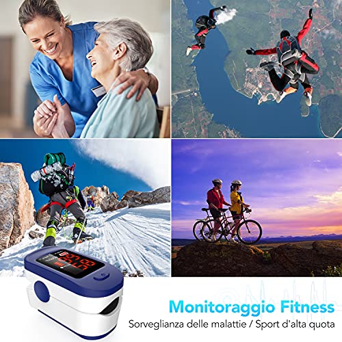 AGPTEK Saturimetro da dito Professionale