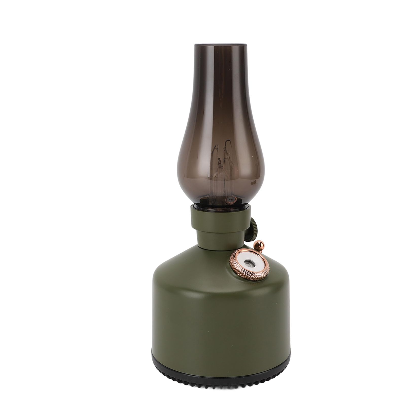 Ejoyous Umidificatore Vintage con Lampada a Cherosene ABS Diffusore per Aromaterapia con Nebbia Fredda 260 Ml 2 Impostazioni di Nebbia Luce Notturna con Regolazione Continua per la Camera da Letto