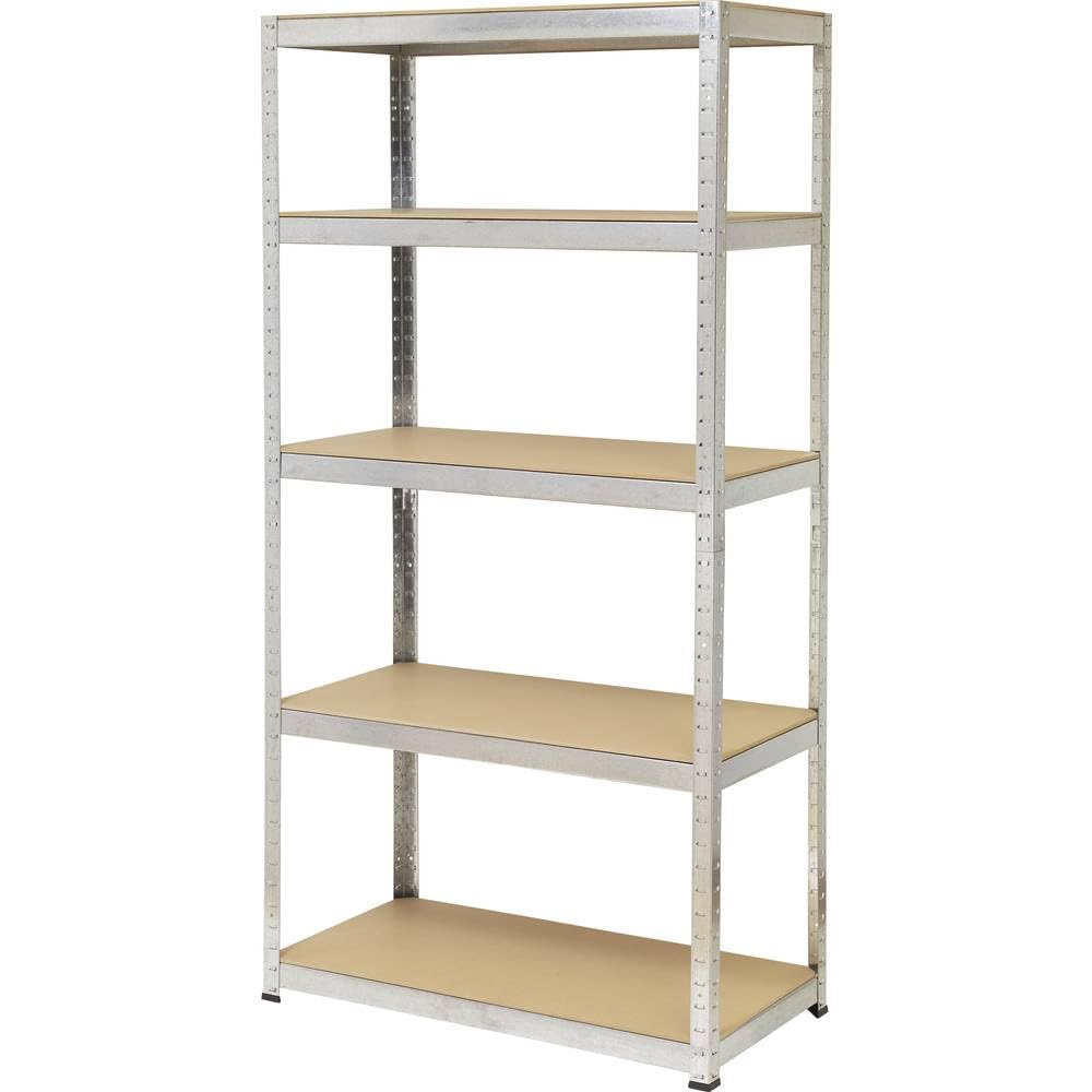 TOOLCRAFT Rayonnage Lourd 2265279 265 kg (l x H x P) 90 x 1.8 x 45 cm métal, MDF