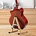 MOAIYU Guitar Stand Folding Stand for All Guitars Acoustic Electric Bass Stand