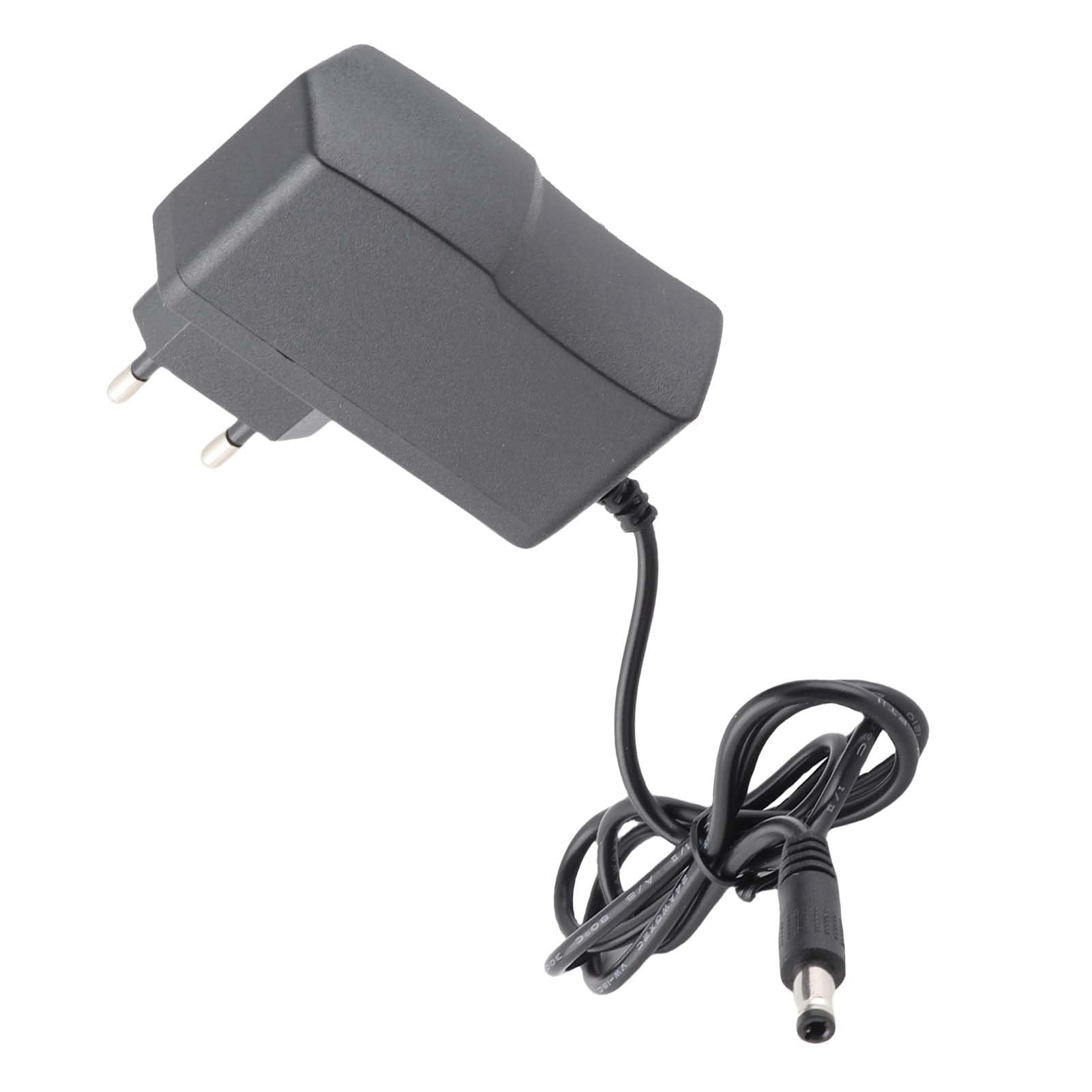 Zasilacz do gitary, zasilacz 9V AC/DC Zasilacz do klawiatury cyfrowej, pianina elektrycznego, gitary elektrycznej, pojedynczego efektora 100-240V (wtyczka EU)