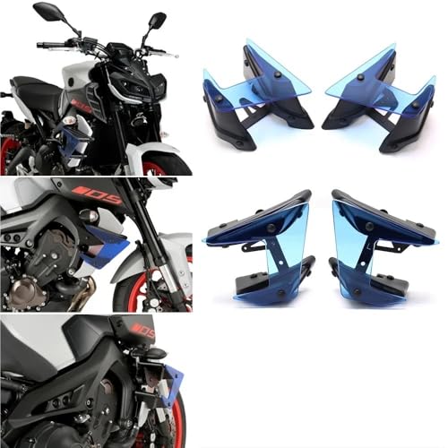 Aileron de carénage à ailes fixes MT-09 finition premium aérodynamique - 2