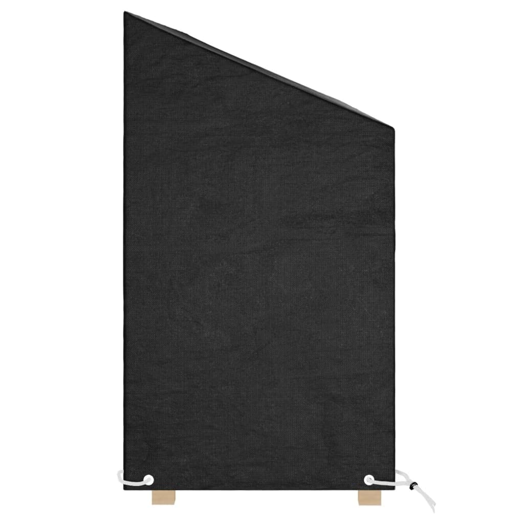 Gartenbank Abdeckung 210x70x70/88 cm 12 Ösen PE Polyethylen mit Befestigungsseil und Schloss, wasserfeste UV beständige Möbel Schutzhülle für Bank Balkon Terrasse