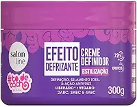 Salon Line, Creme Definidor #TodeCacho, Efeito Defrizante, Vegano - Para Cabelos Ondulados, Cacheados e Crespos, 300g