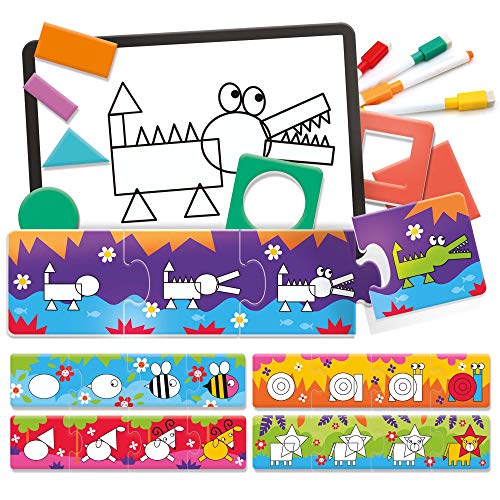 Headu, Scarabocchio Unisex Bambino, Multicolore