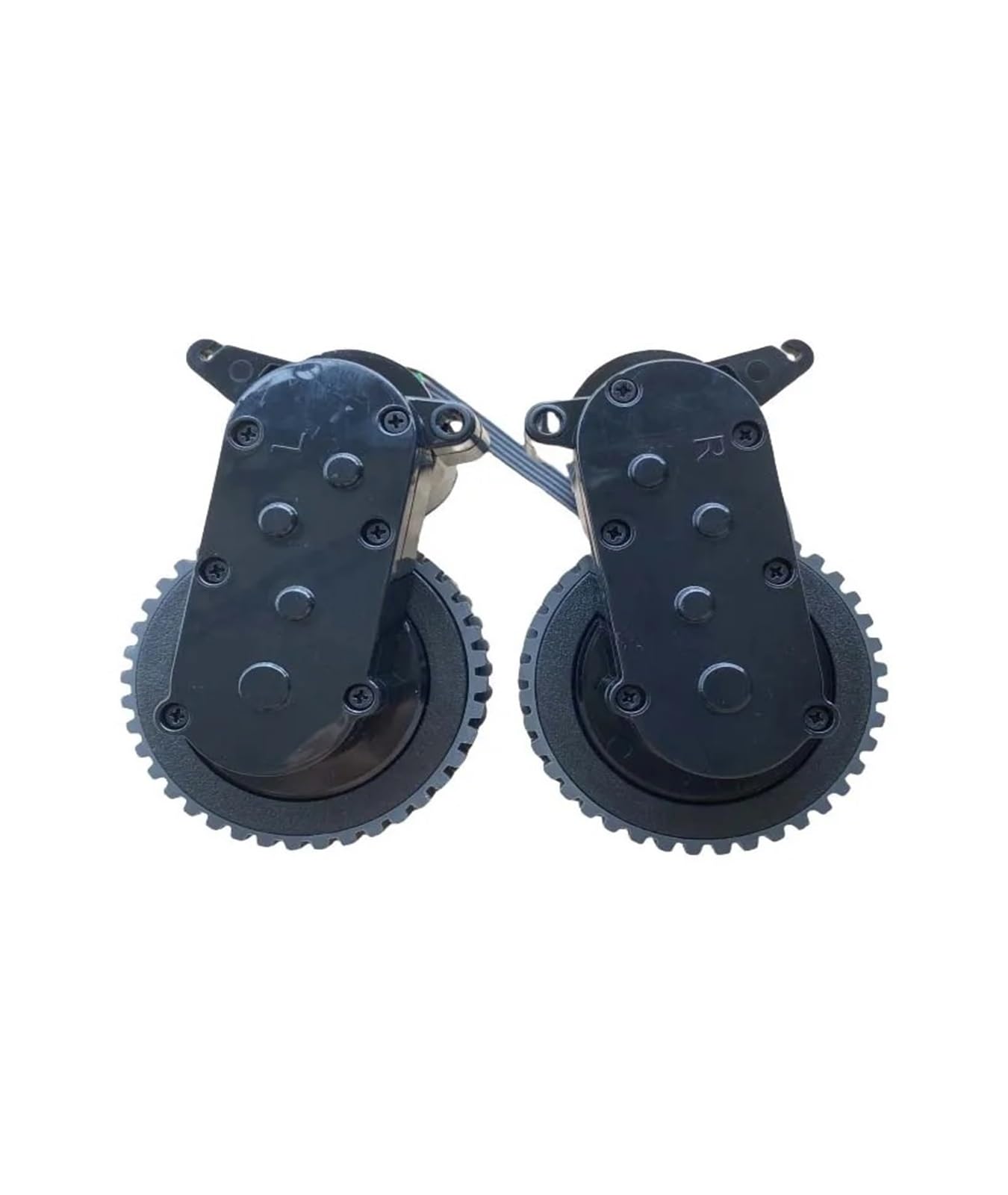 YTGWLKCO Vacuum Cleaner Walking Wheel, Compatible for Proscenic, D5 D5S 830T 850T 850P Ultenic D5s Pro Robot Vacuum Cleaner Wheel Motor Accessories(L+R)