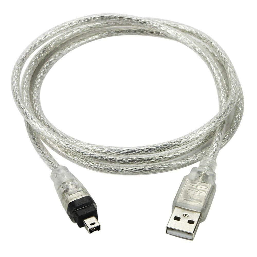 Sponsored Ad – BRAVECOW USB to Firewire IEEE 1394, AM to 4 Pin 1.5M Cable Adapter Cord Cable Camcorder to Edit PC For mini DV & D8 Cameras 1394 Digital Video Equipment