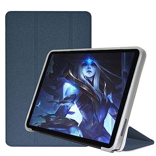 AIJAKO Capa para ALLDOCUBE iPlay 50 Mini Tablet 8,4 polegadas, capa protetora ultrafina de couro PU dobrável com três dobras com capa traseira de TPU macio para ALLDOCUBE iPlay 50 Mini, cinza