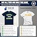 Team Fan Apparel NFL Adult Gameday T-Shirt - Cotton Blend - Tagless - Semi-Fitted - Unleash Your Team Spirit During Game Day (Seattle Seahawks - Navy, XX-Large)