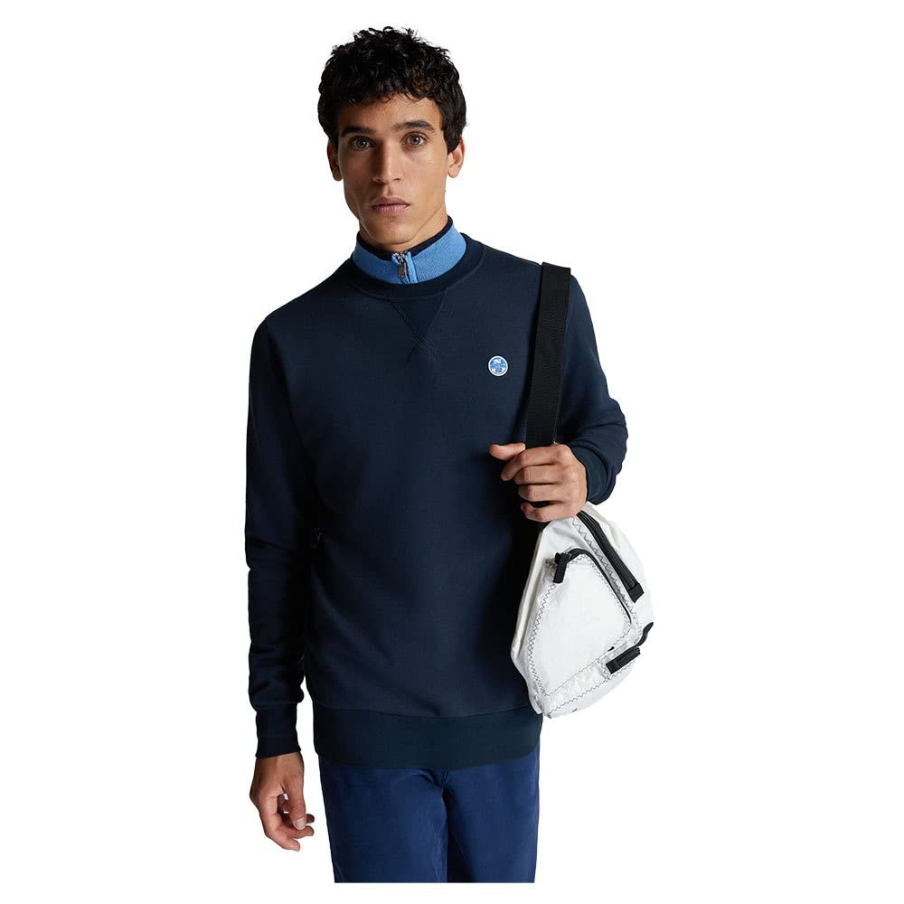 North Sails Round Neck Sweatshirt W/Logo Maglia di Tuta Uomo