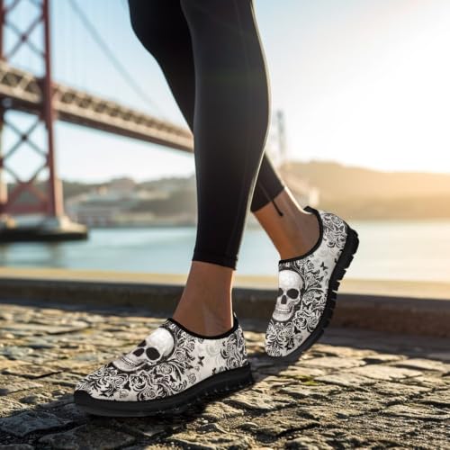 Image of Womens Slip On Walking Shoes Non Slip Loafer Breathable Holiday Travel Shoe Lightweight Casual Low Top Sneakers SizeUS 5.5-11.5