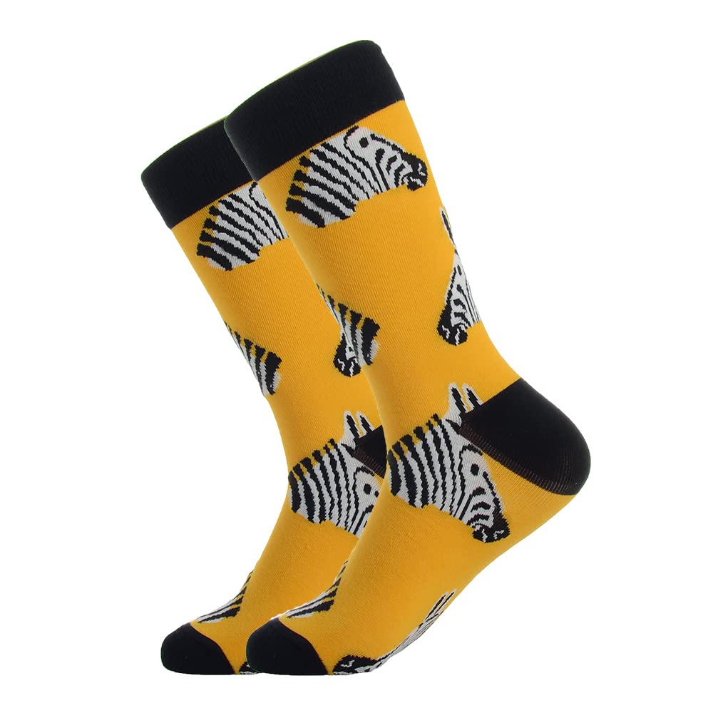 BISOUSOX Calzini da Uomo Divertenti,Calzini alla Moda Pazzi Colorati per Uomo Calzini Classici,Calzini Novità,Calzini per Scarpe Sportive Miglior Regalo per Amico Marito