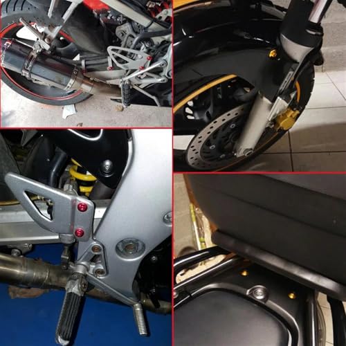 BDDXWSM Motorradverkleidungsschrauben-Set für Yamaha Tmax