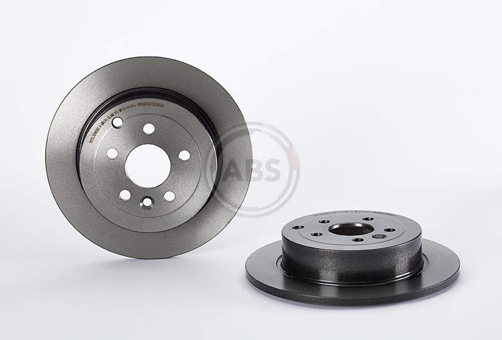 Brembo 08.9913.11 Rear UV Coated Brake Disc - Set of 2