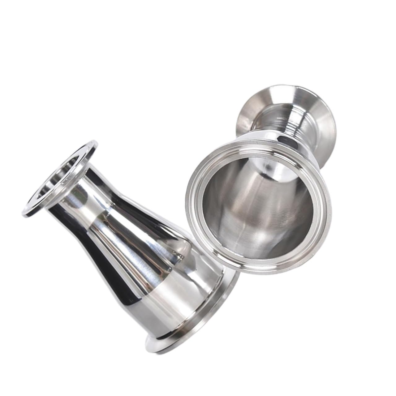 Zbvuilmlz One Color 2.5" Od77.5 X 3" Od91 Tri Clamp Concentric Reducer - Ss304 Sanitary Pipe Fitting For Reliable Connections