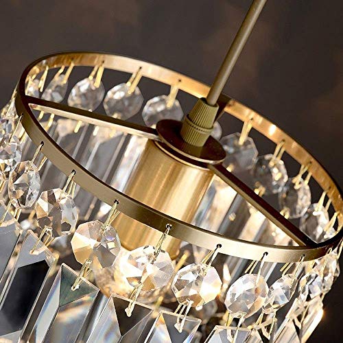 Lámpara colgante de cristal E14 para iluminar y decorar tu dormitorio principal 4