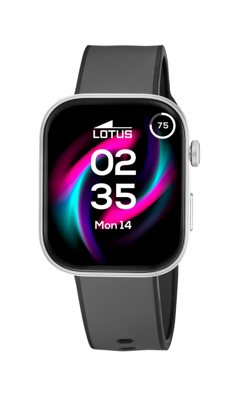 LOTUS LOTUS Smartwatch Man Woman – Unisex Smartwatch in Grey Rubber – Voice AI, Music Control, Step and Calorie Count, Phone, Multi Sports, Heart Rate, Sleep Monitor 50213/1