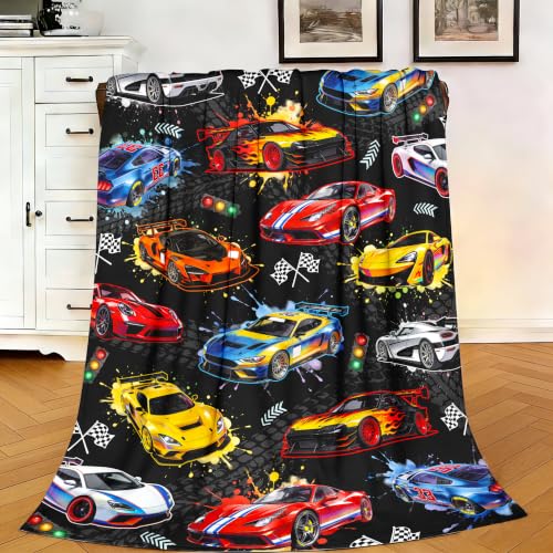YEEFLOW Racing Car Blanket